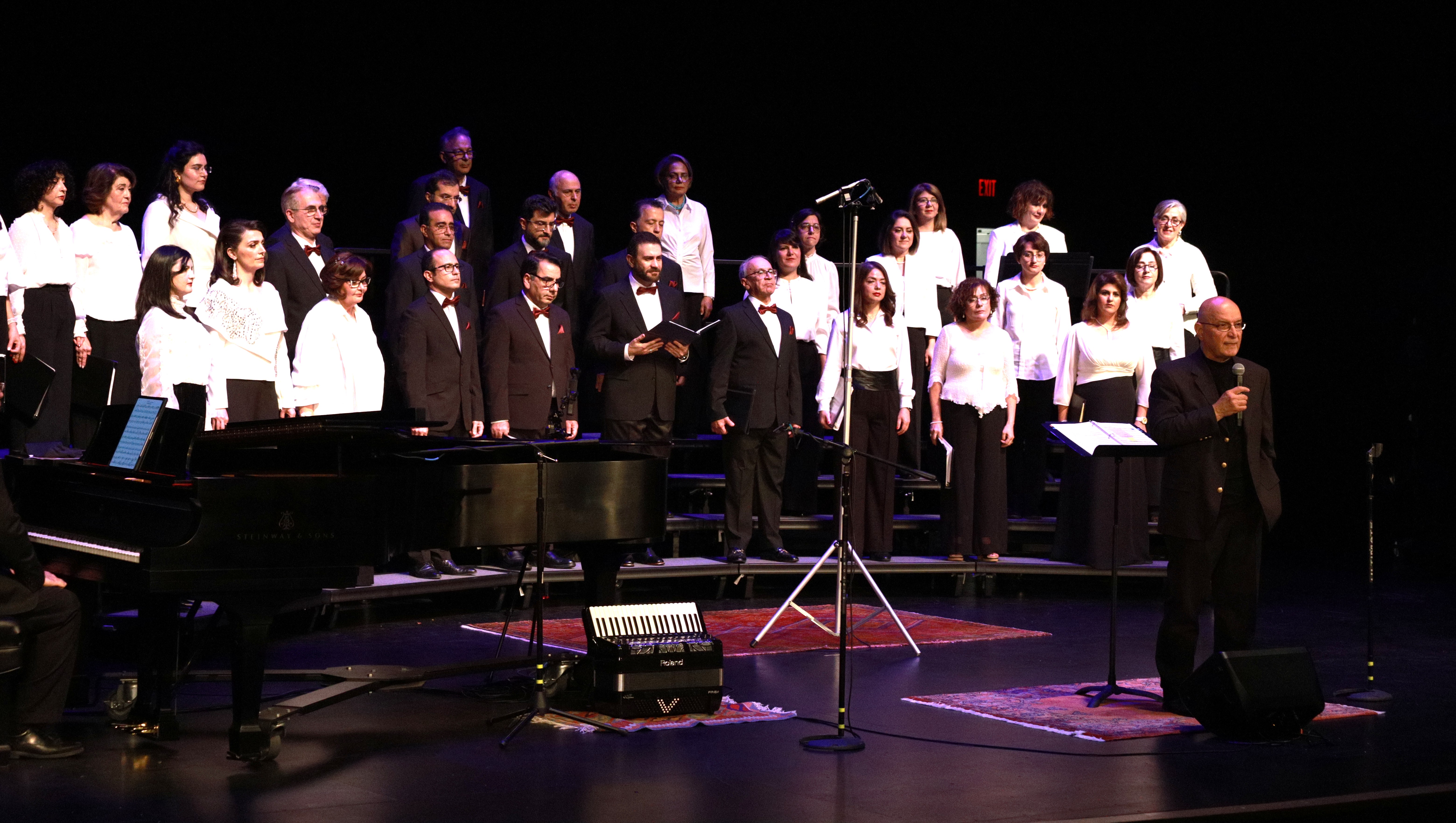 Choir on stage deanza